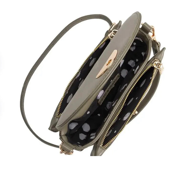 Belize olive crossbody