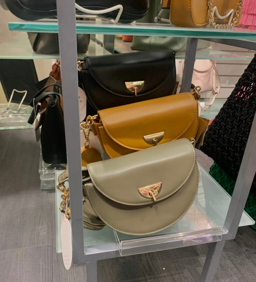 Belize olive crossbody
