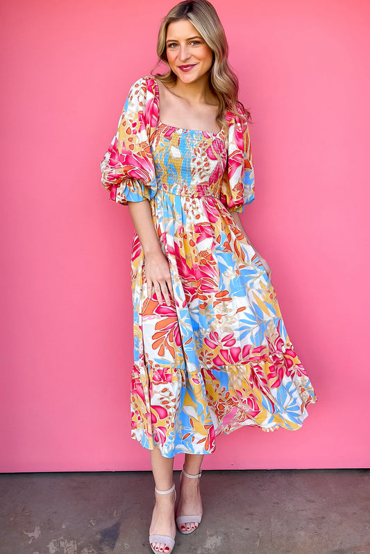 Tropical Maxi Dress