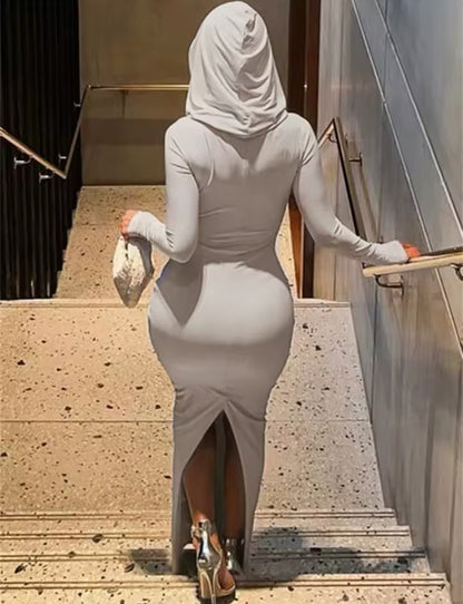 Hooded dress