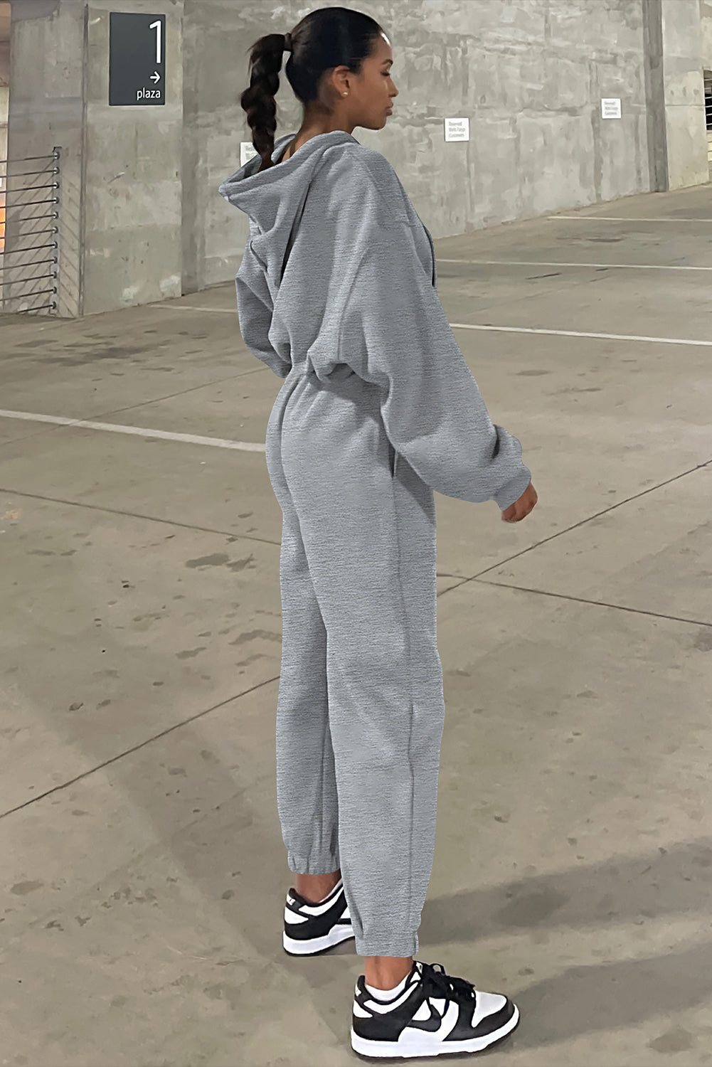 Gray Jogger Set