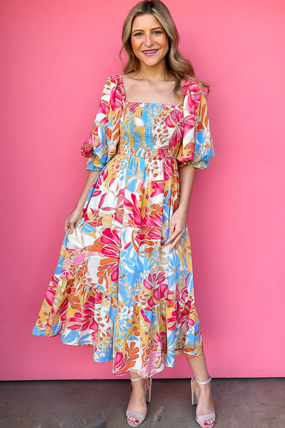 Tropical Maxi Dress