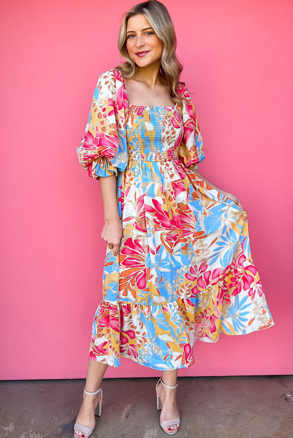 Tropical Maxi Dress