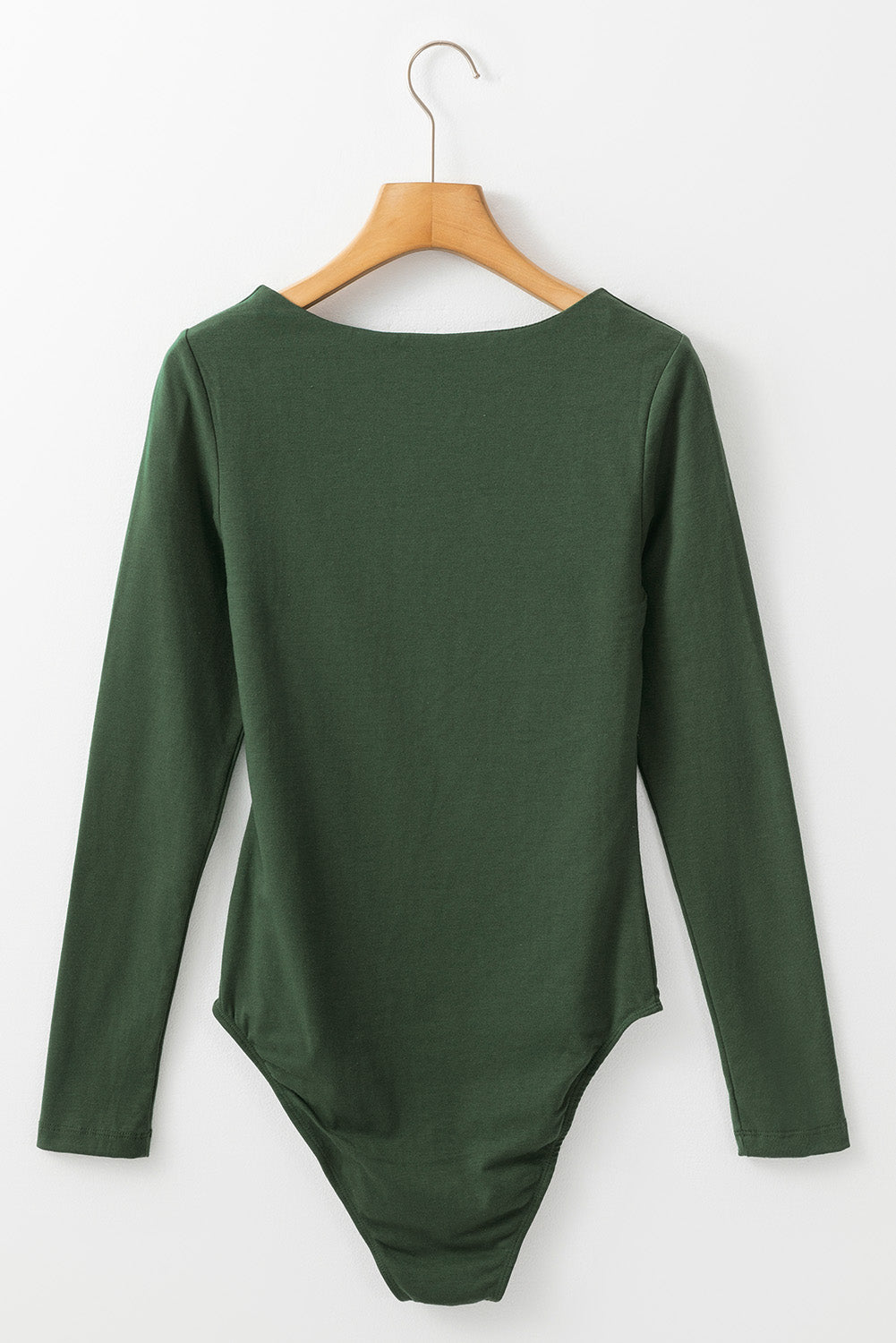 Green Slim Fit Bodysuit